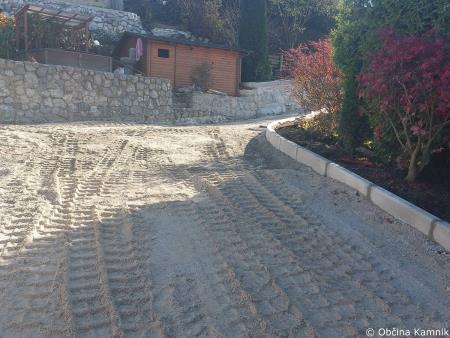 Izgradnja opornega zidu Markovo (1)